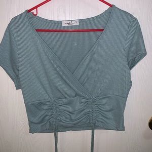V neck Croptop
